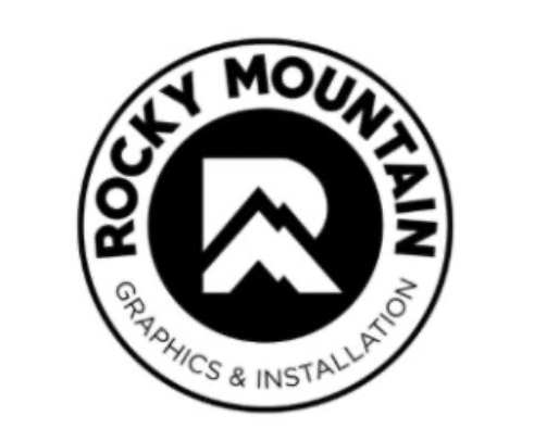 Rocky Mountain graphics & installation logo