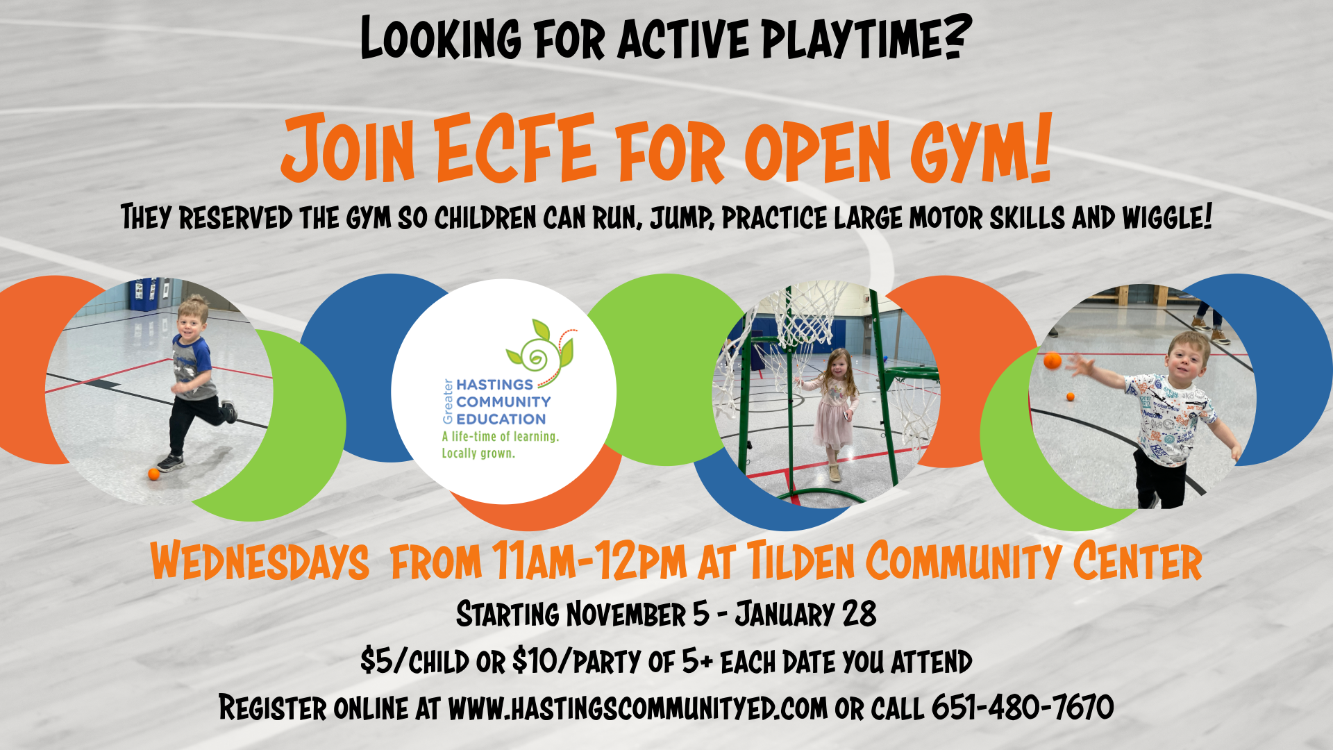 ECFE Open gym
