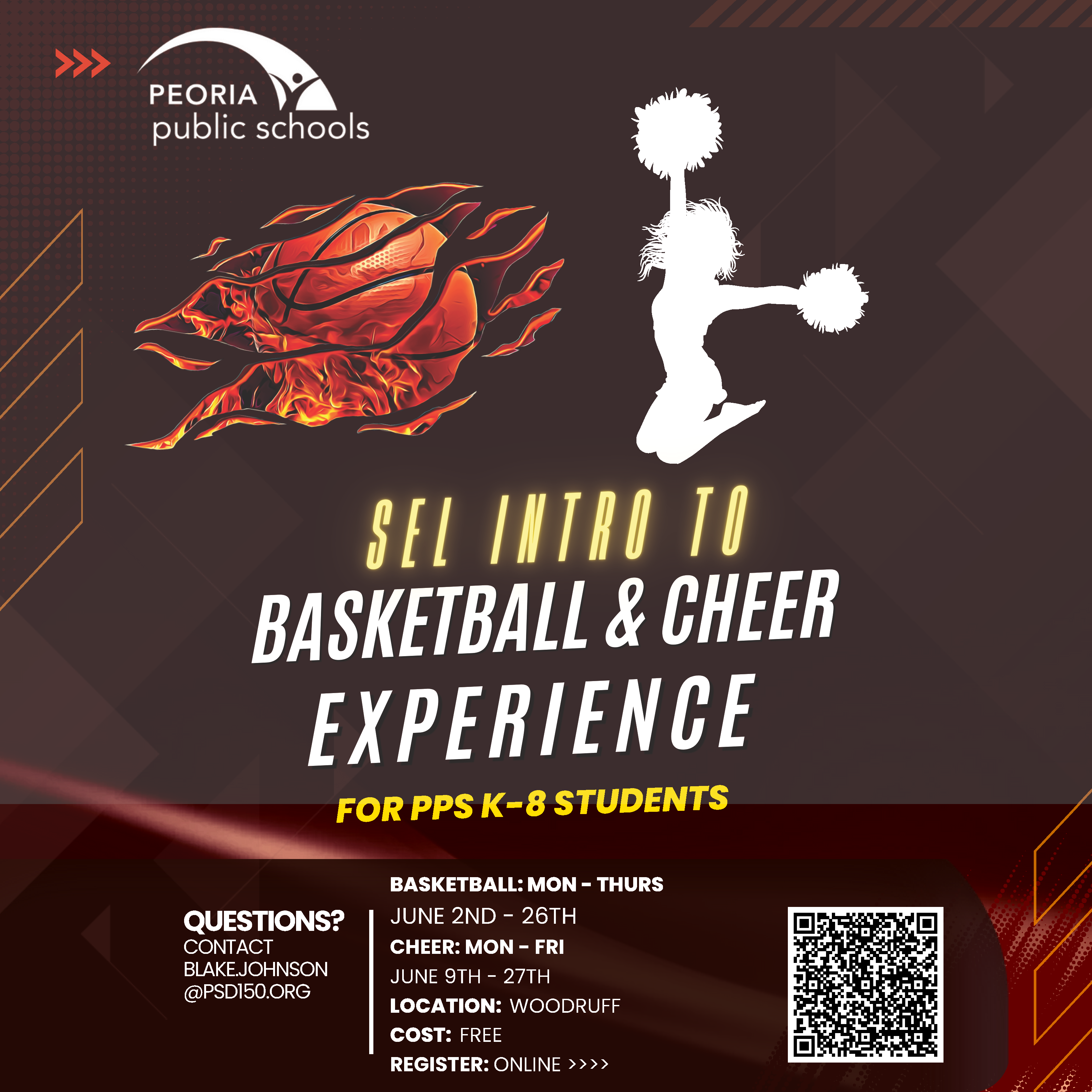 basketball and cheer camp