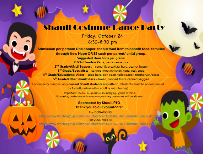Costume Dance Flyer