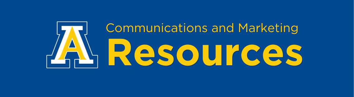 Communications and Marketing Resources graphic