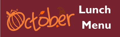 October Lunch Menu