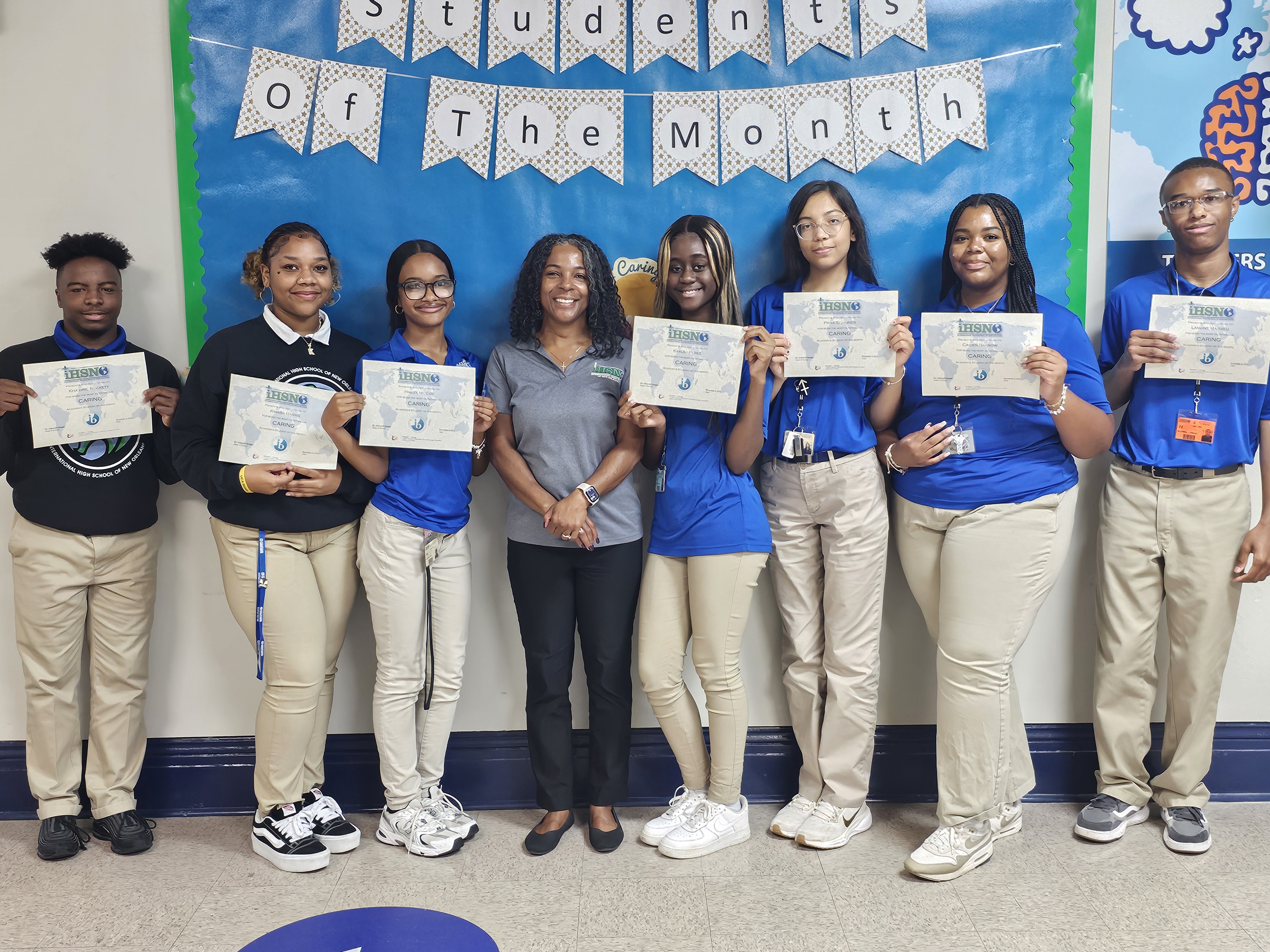 october students of the month