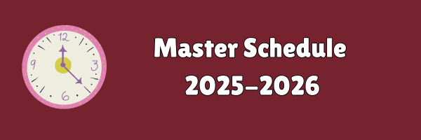 Master Schedule 25-26