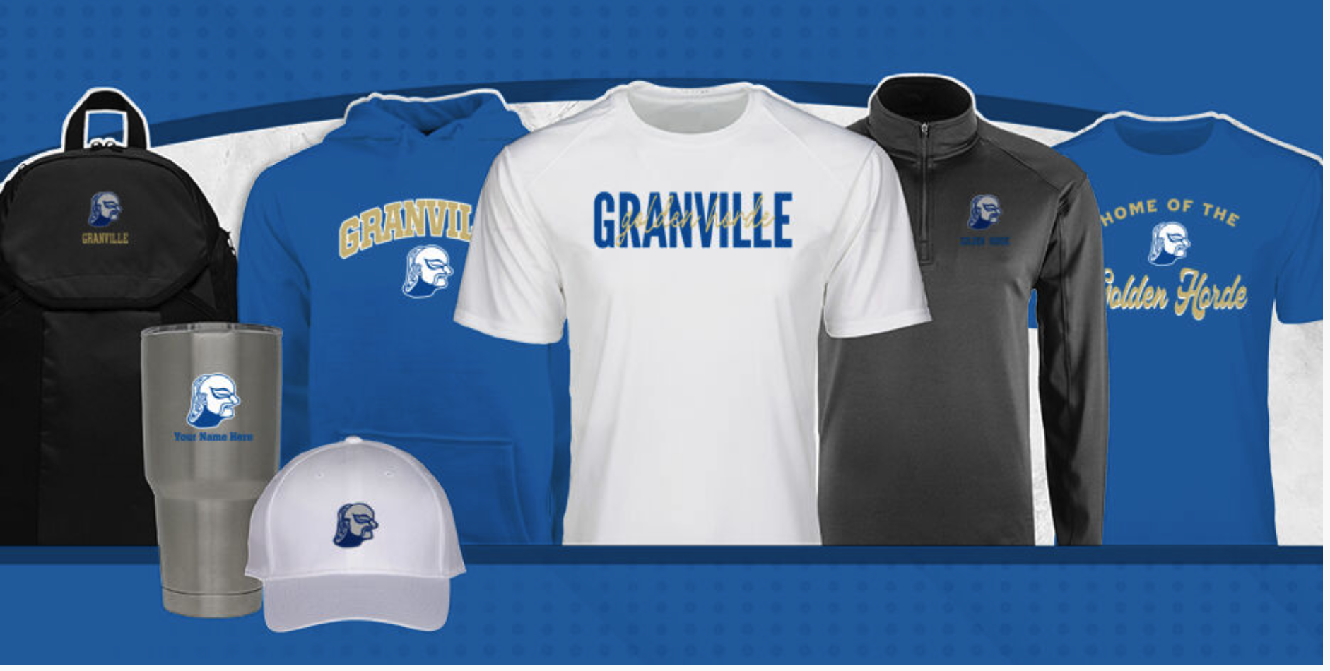 granville golden horde apparel