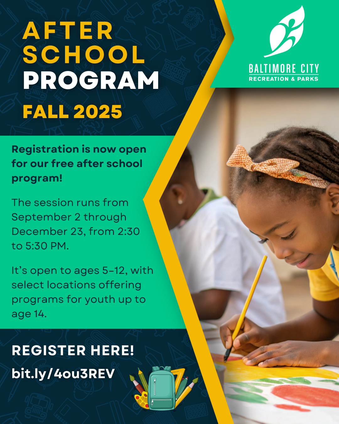 Rec and Parks After School Program