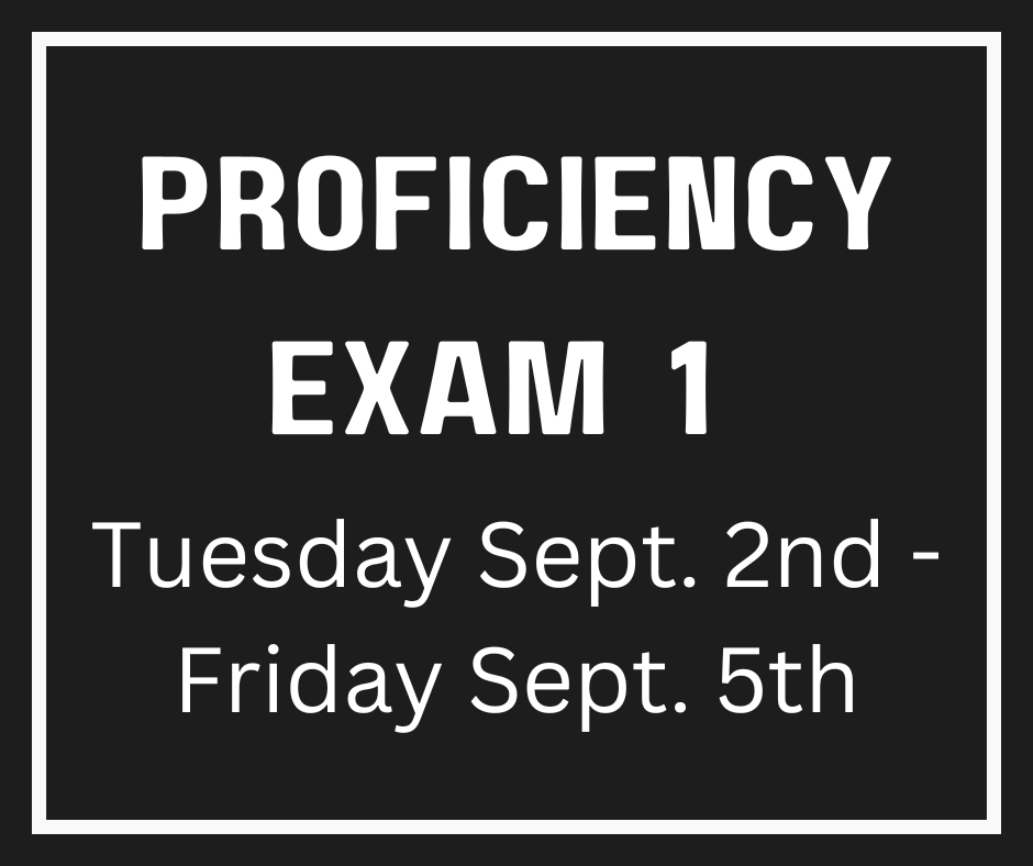 NDHS Proficiency Testing