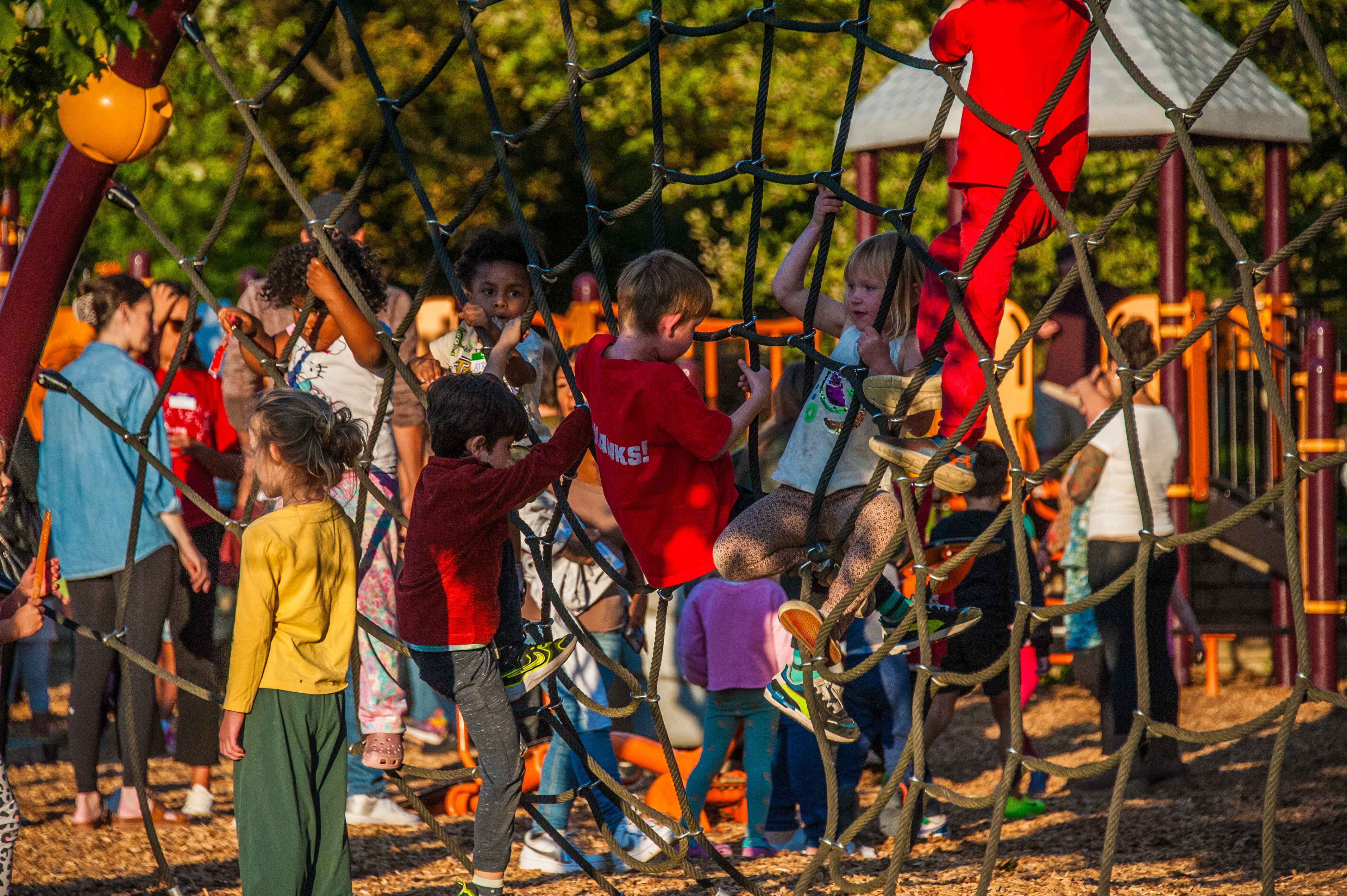 South Hill playground night