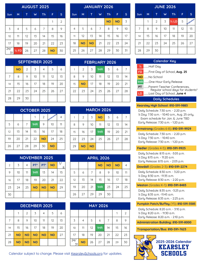 Calendar graphic