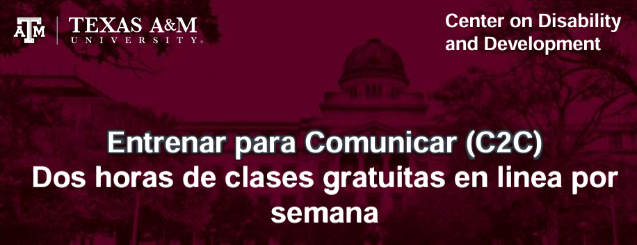 Entrenar para comunicar (c2c) dos horas de clases gratuitas en linea por semana