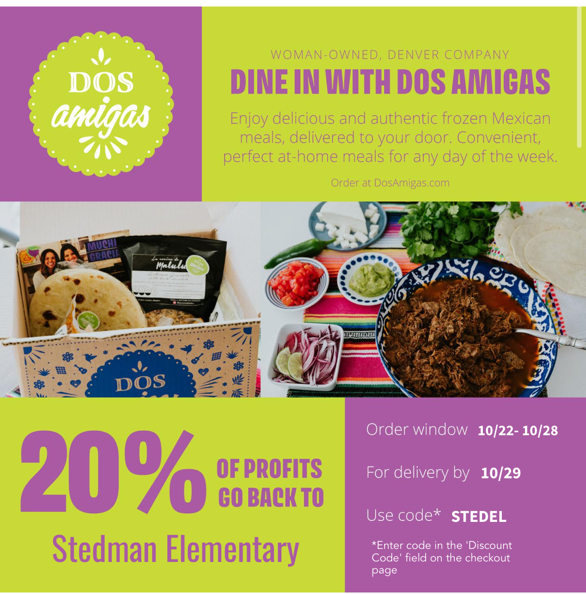 Dine with Dos Amigas