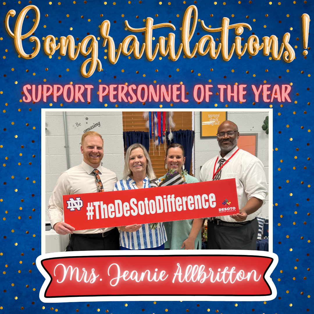 NDHS Support Person of the Year