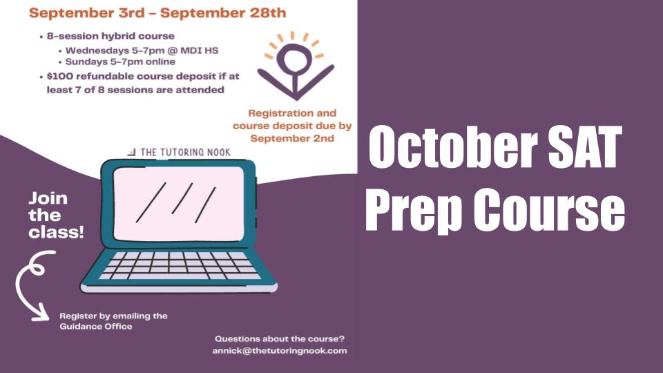 SAT Prep Course