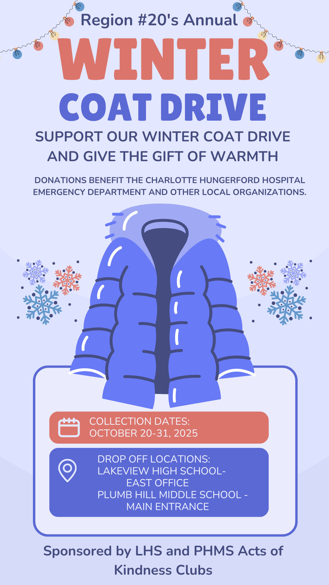 Coat Drive Flyer