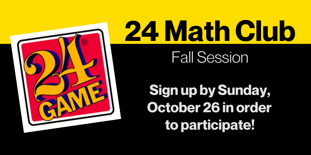 24 Math Club Fall Session