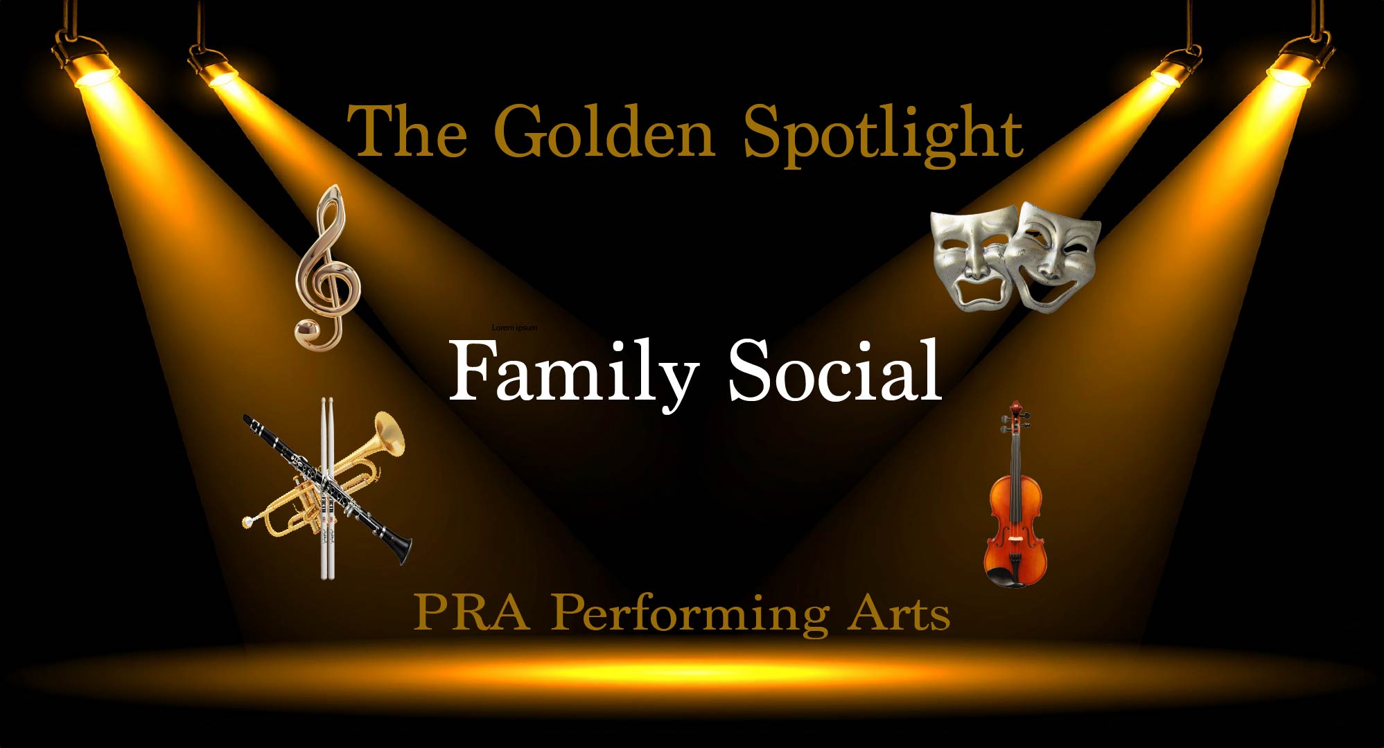 Golden Spotlight Family Social