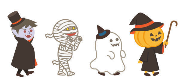 Halloween costume clip art