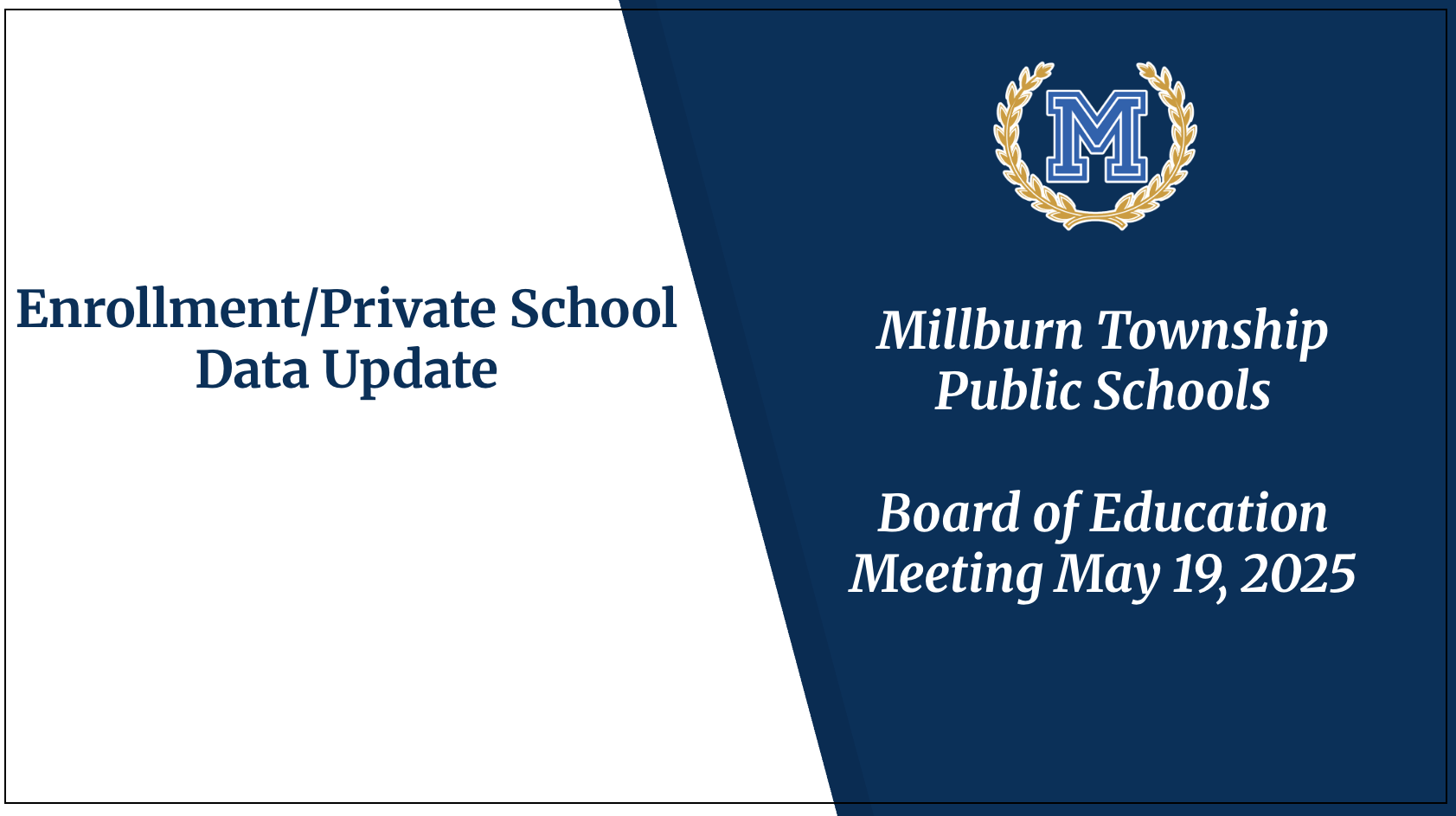 enrollment presentation
