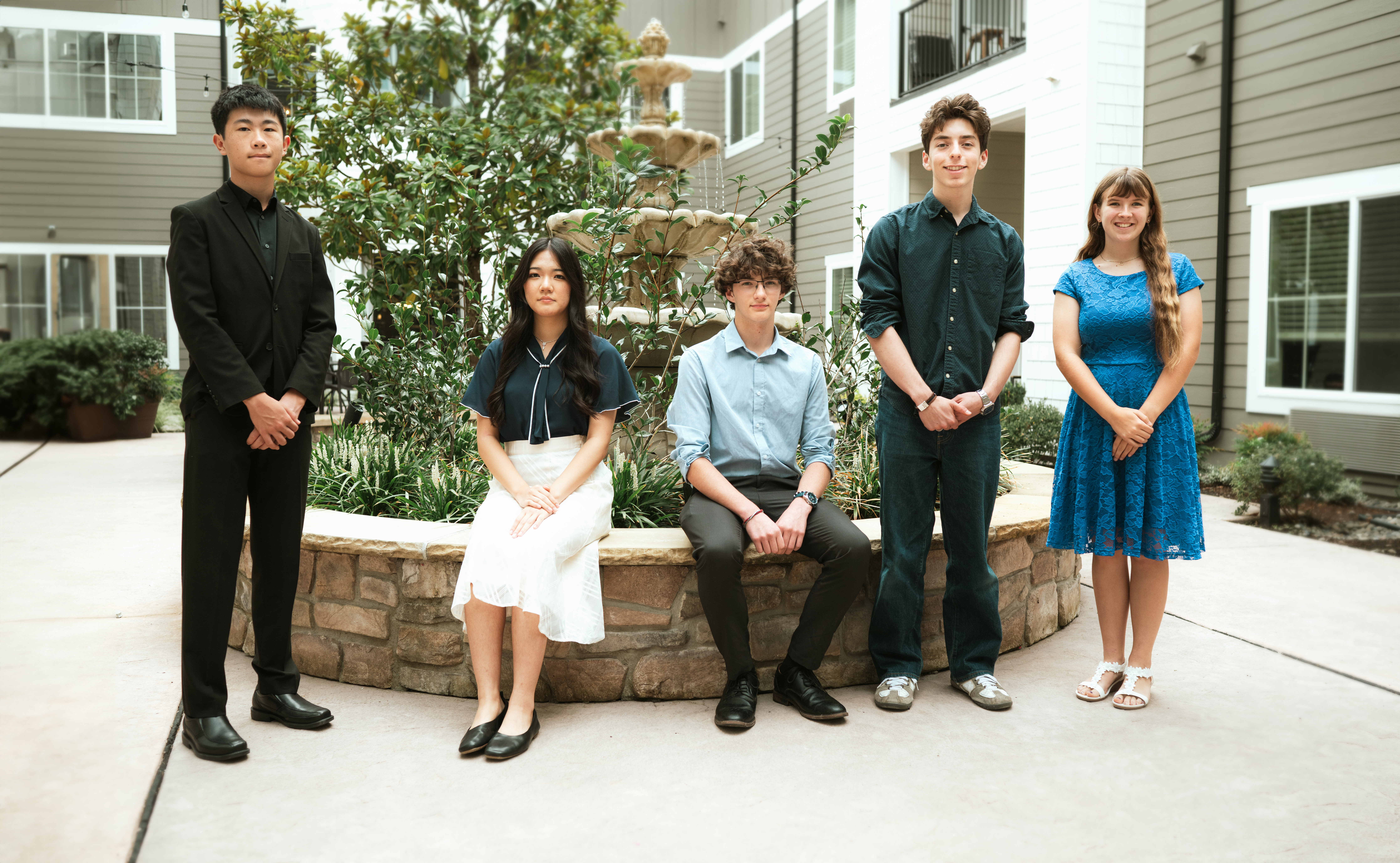 Enspire Arts' 2025–2026 Arts Ambassadors.