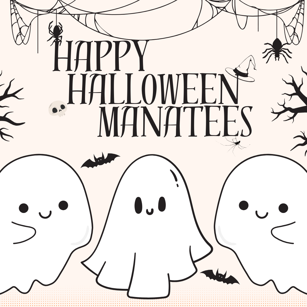 Happy Halloween Manatees