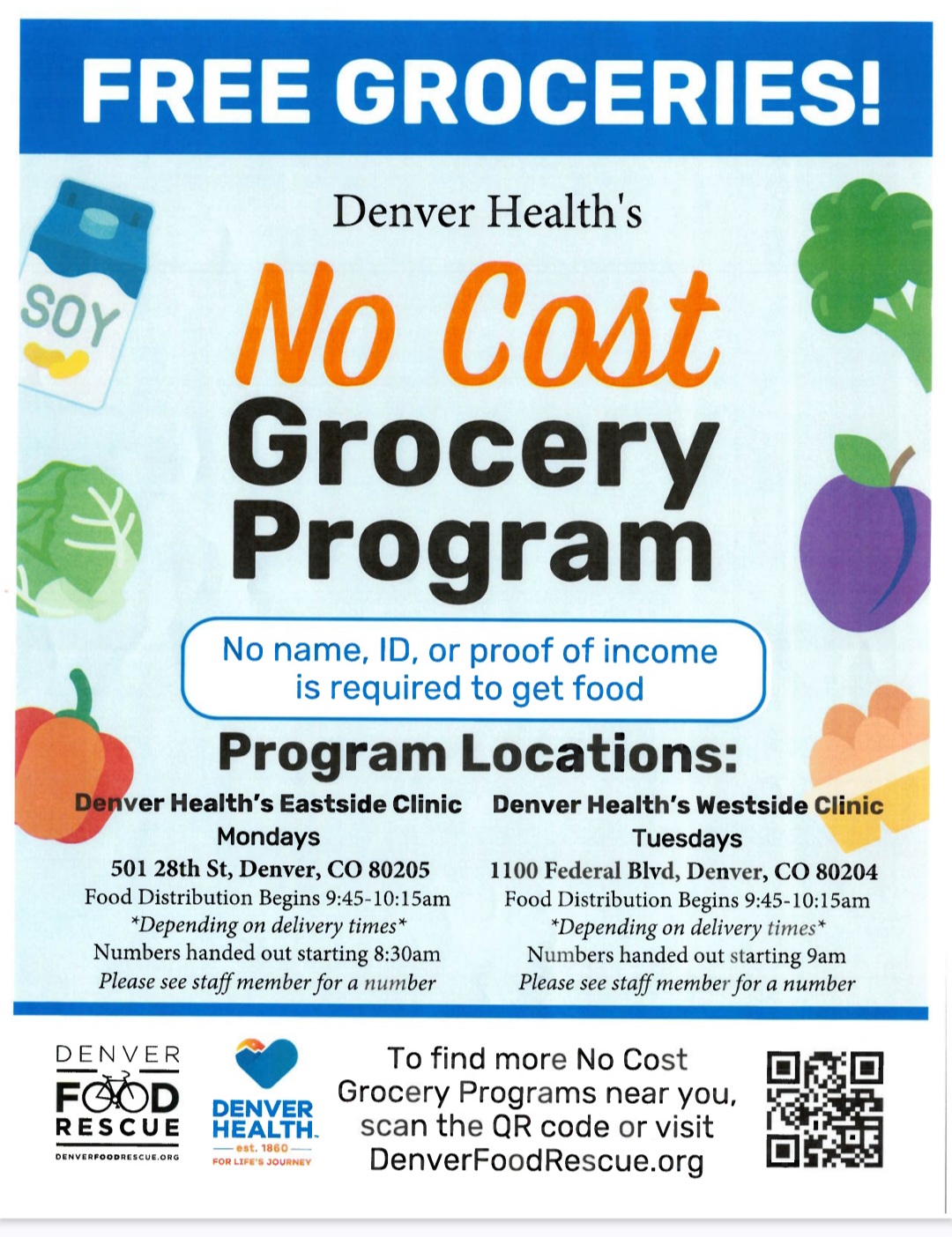 Grocery Program Flyer