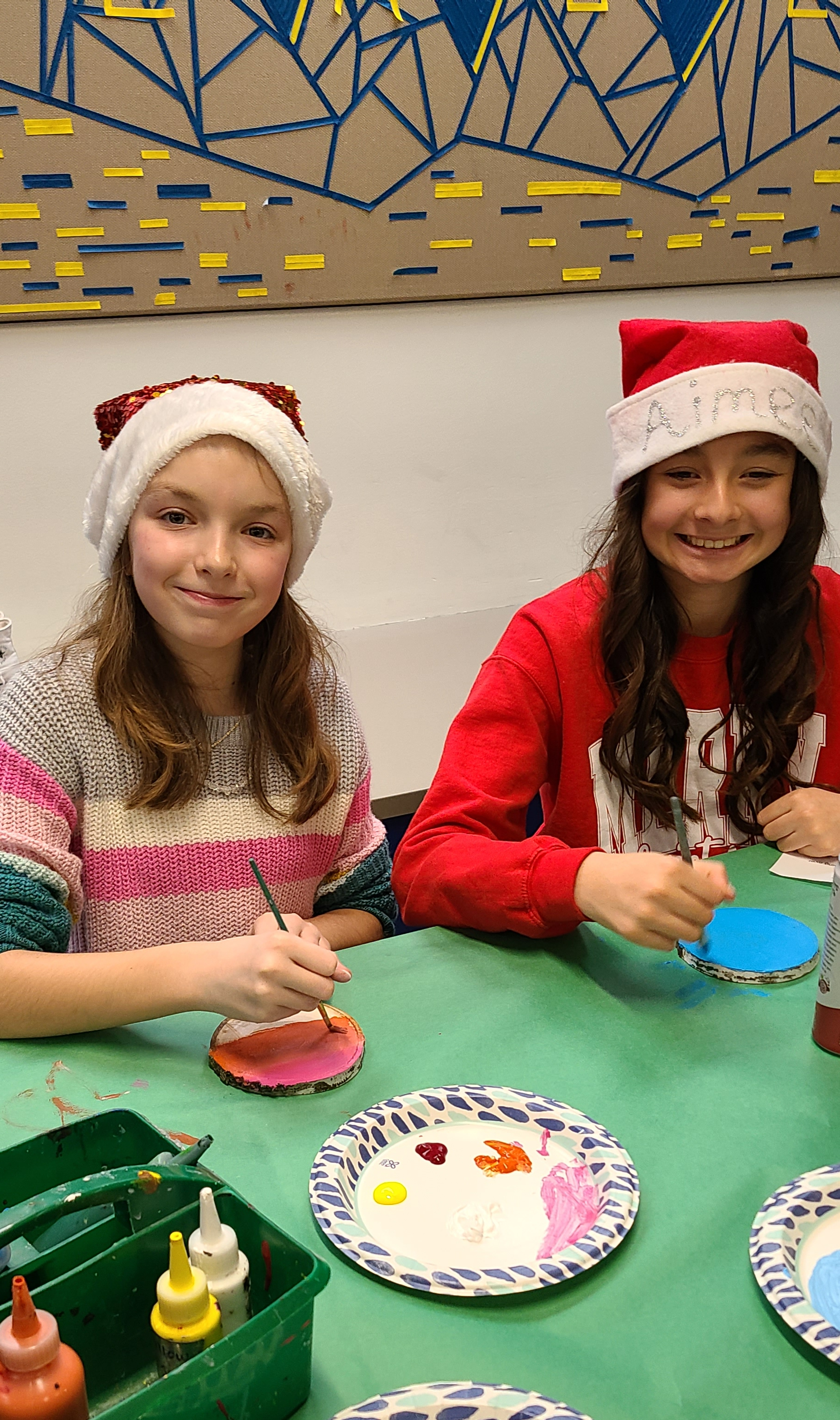 Hat day & wood cookies