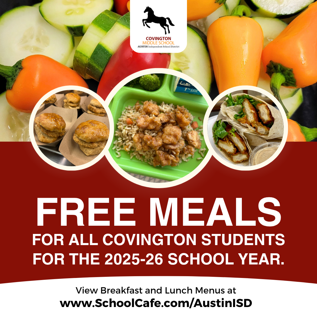 Free Meals for all Covington Students