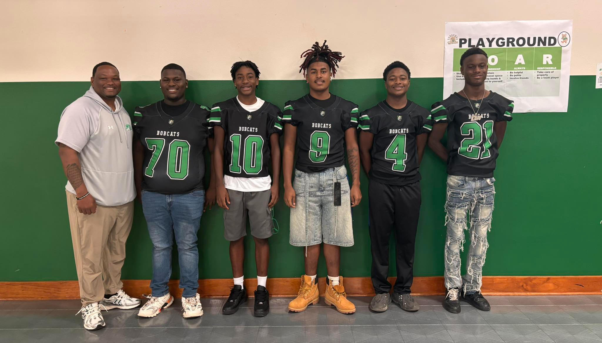 HHS Senior Football Players