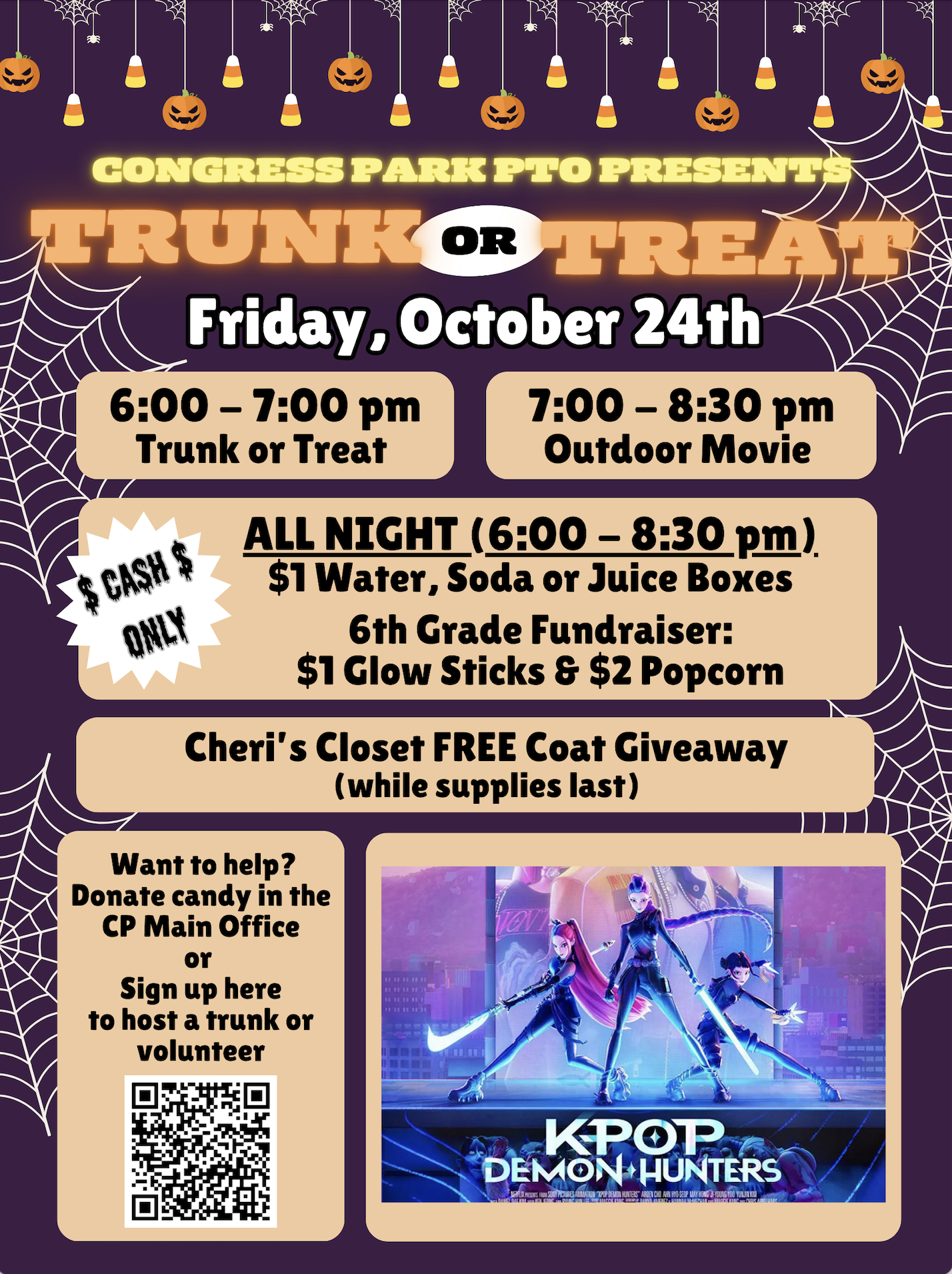 Trunk or Treat English