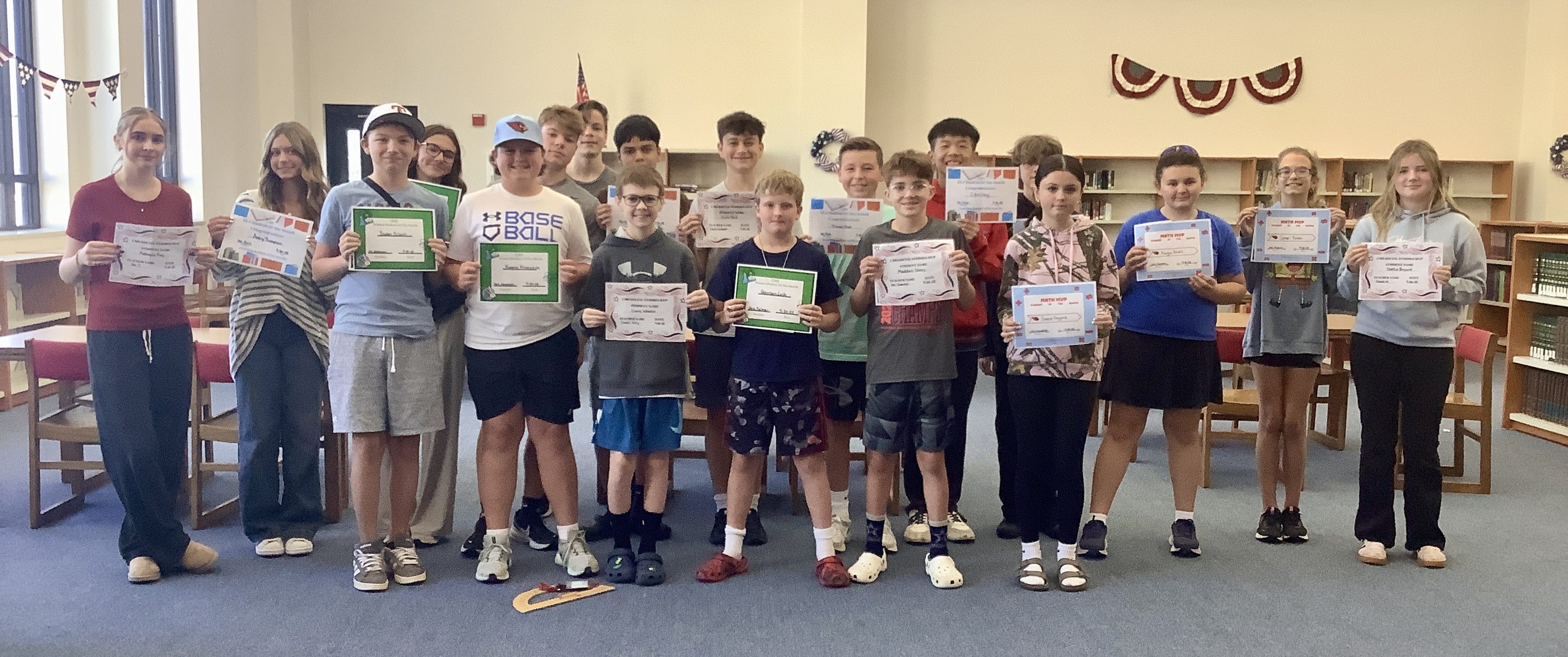 sept student of the month