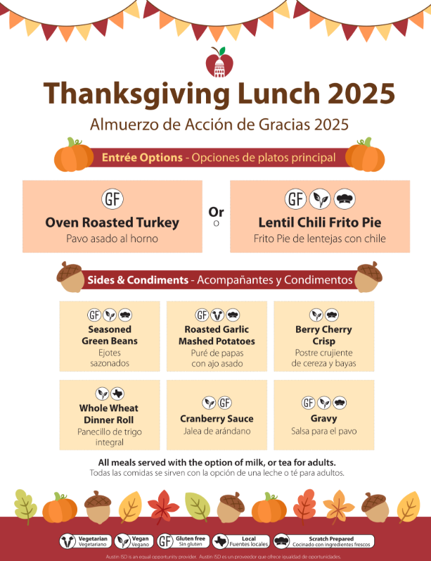 Thanksgiving Lunch 2025