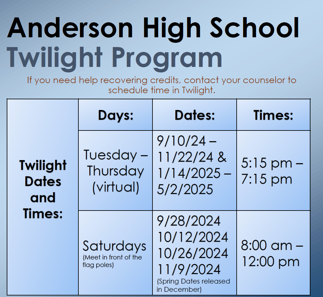 Twilight Program