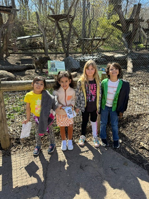 Mr. Delly's class at the zoo