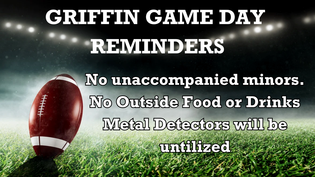 NDHS Game Day Reminders