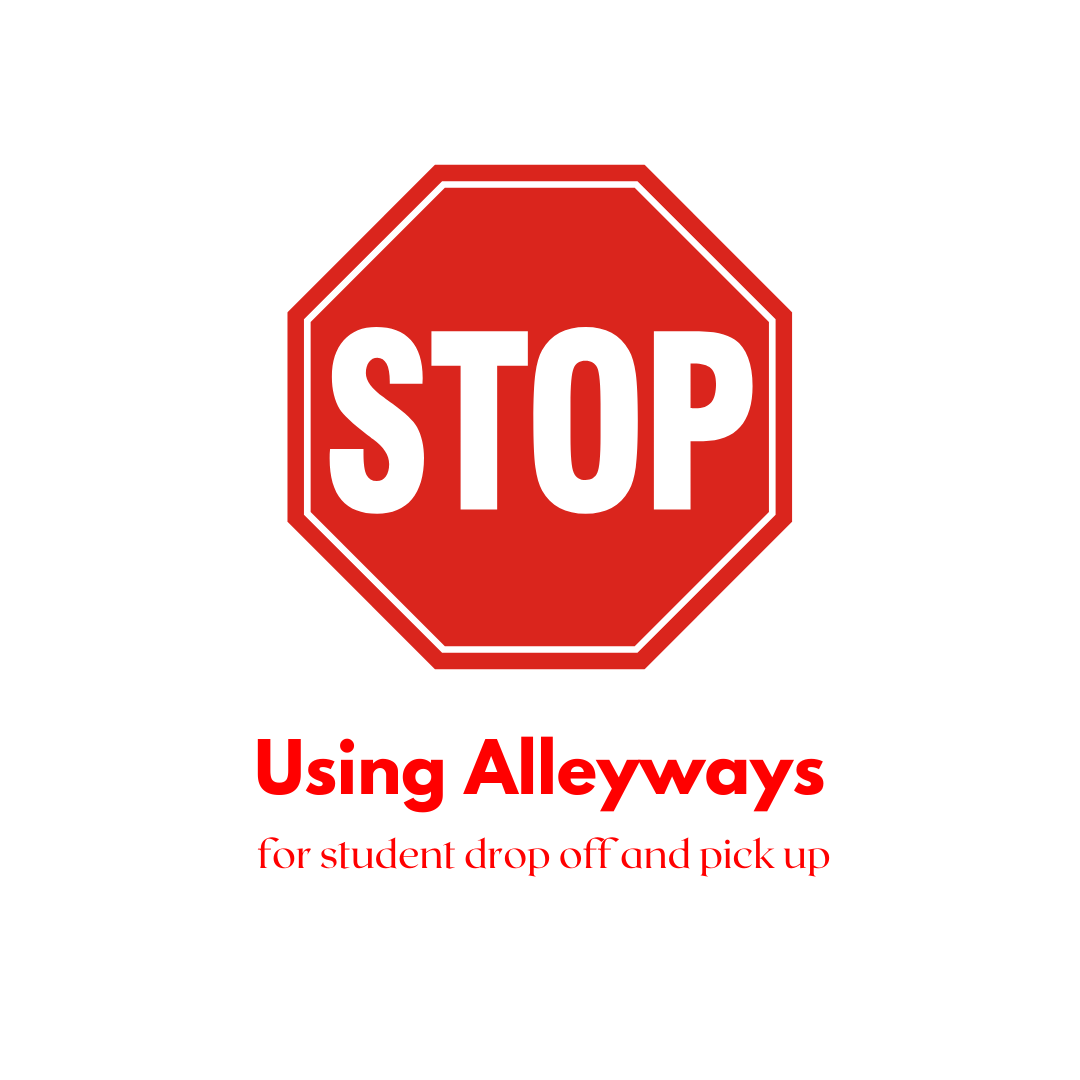 stop using alleyways