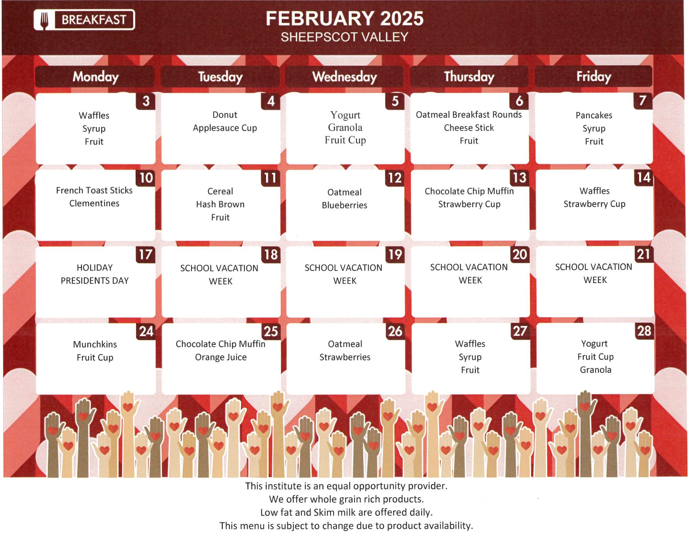 Week of February 3, 2025