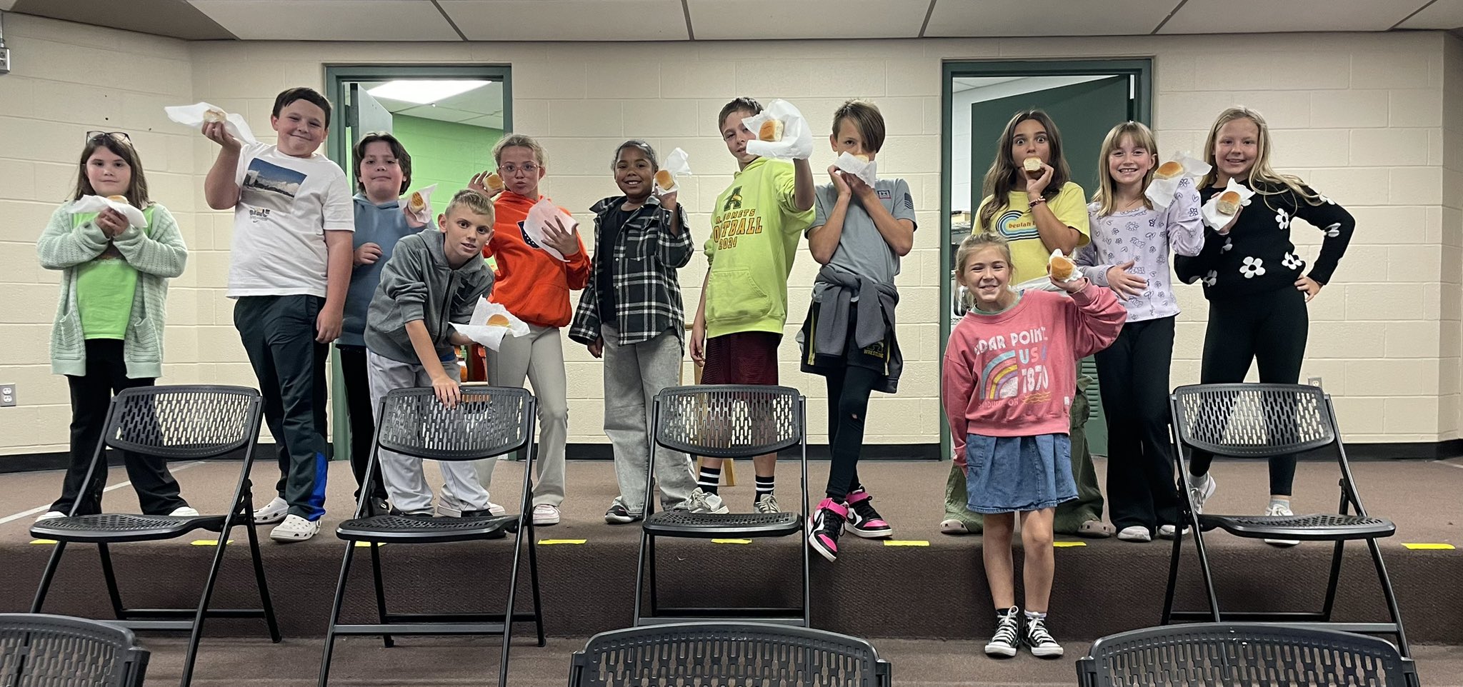 Hot Cross Buns in Music Class