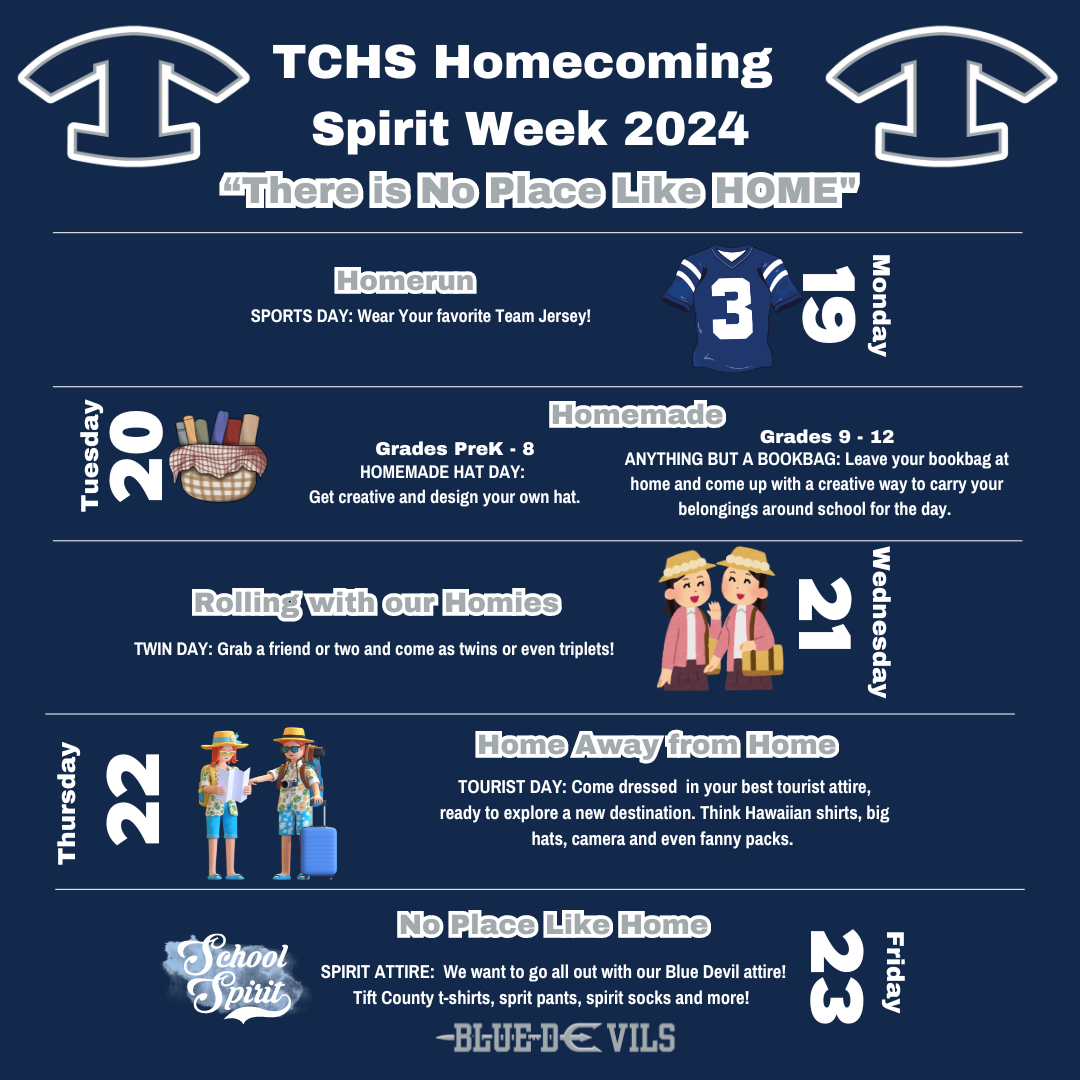 Homecoming Dress Up Days