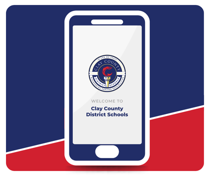 Graphic of cell phone icon with CCDS logo
