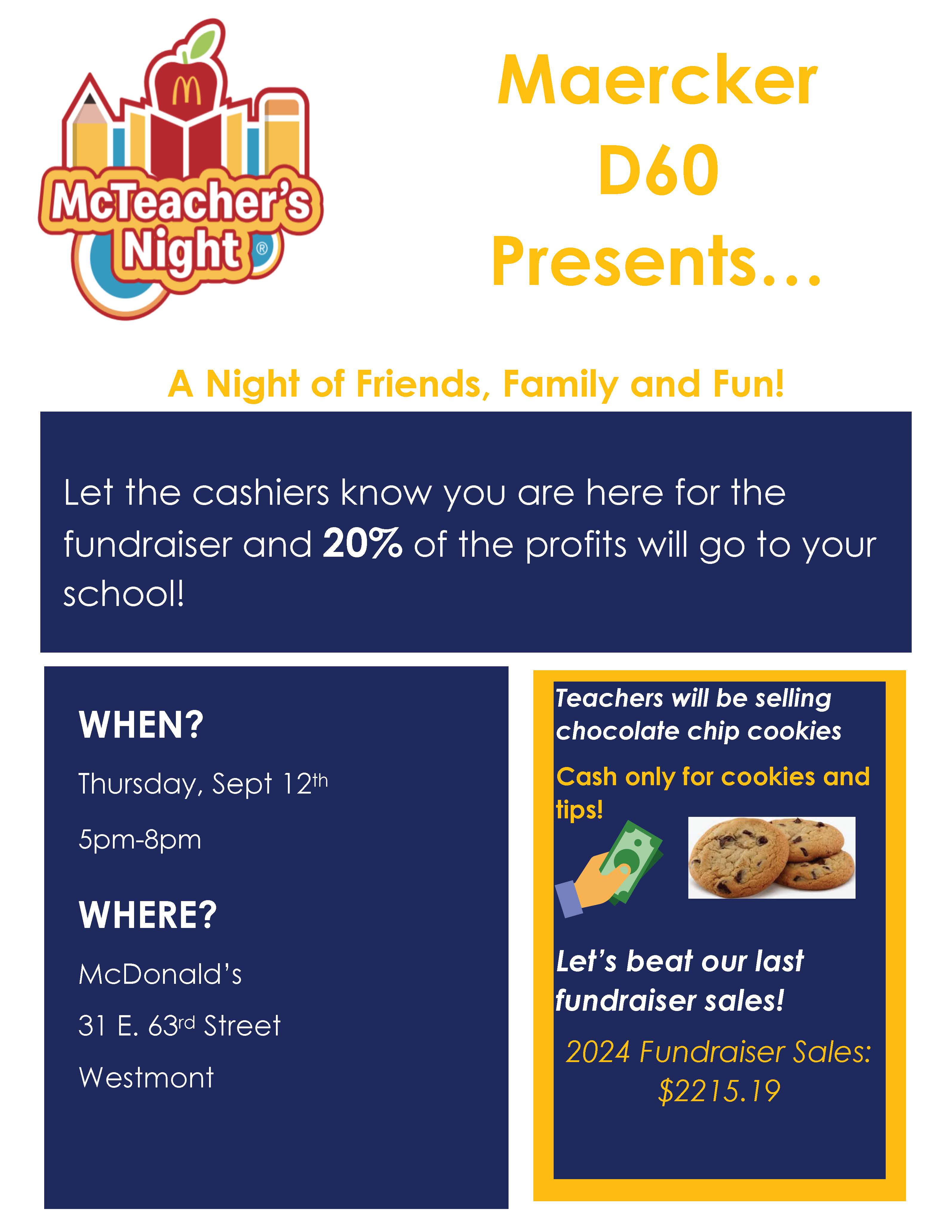 Maercker D60 News & Notes September 11, 2024