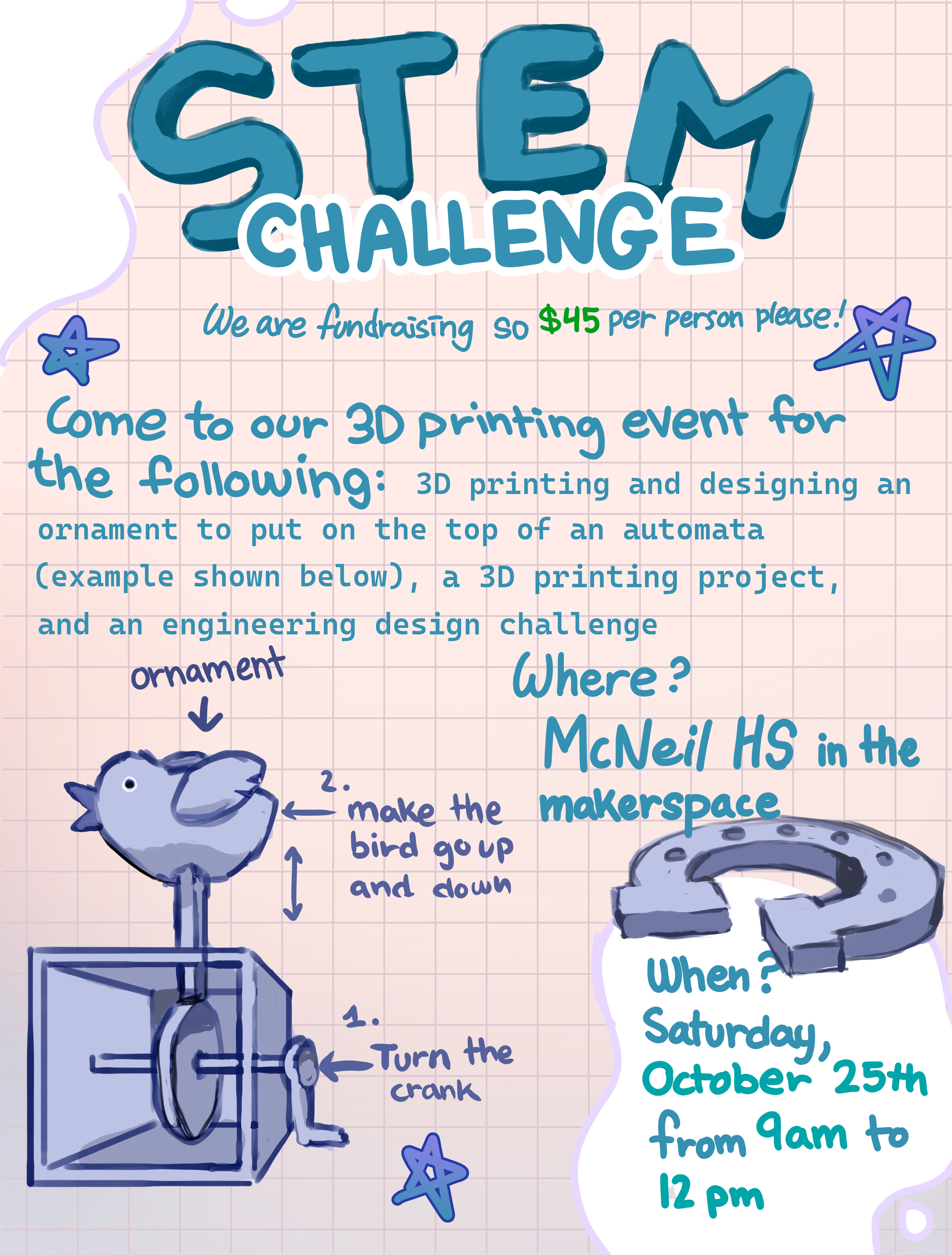 Engineering Club Fundraiser, 10/25/25