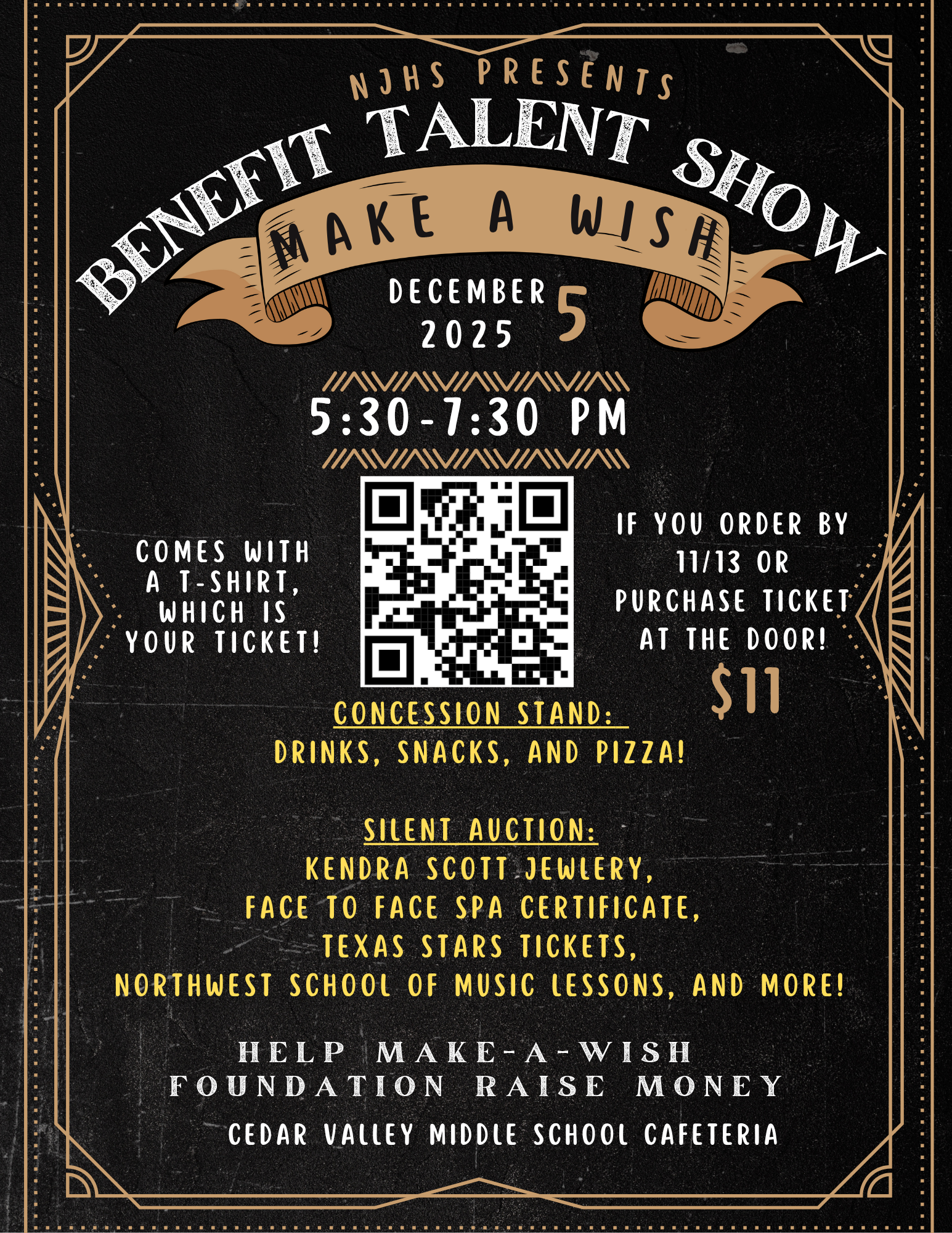 NJHS Ticket Purchase