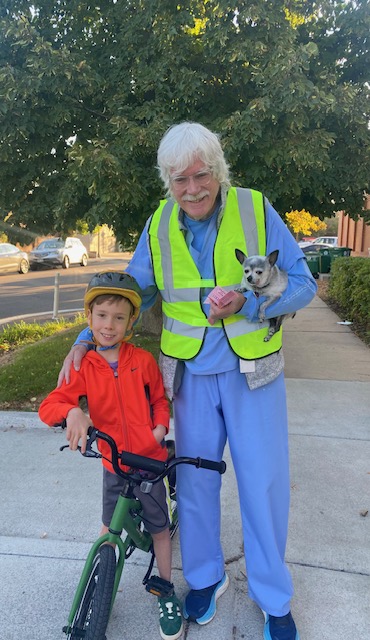 Celebrity Crossing Guard