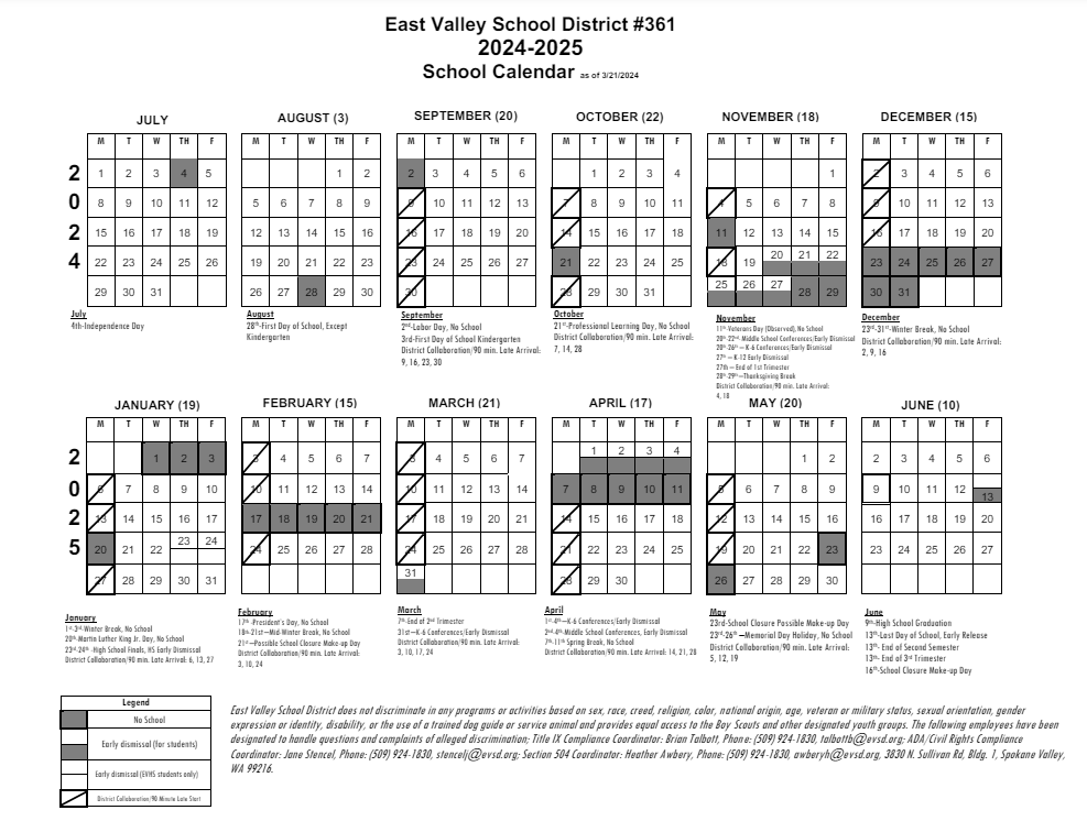 District Calendar