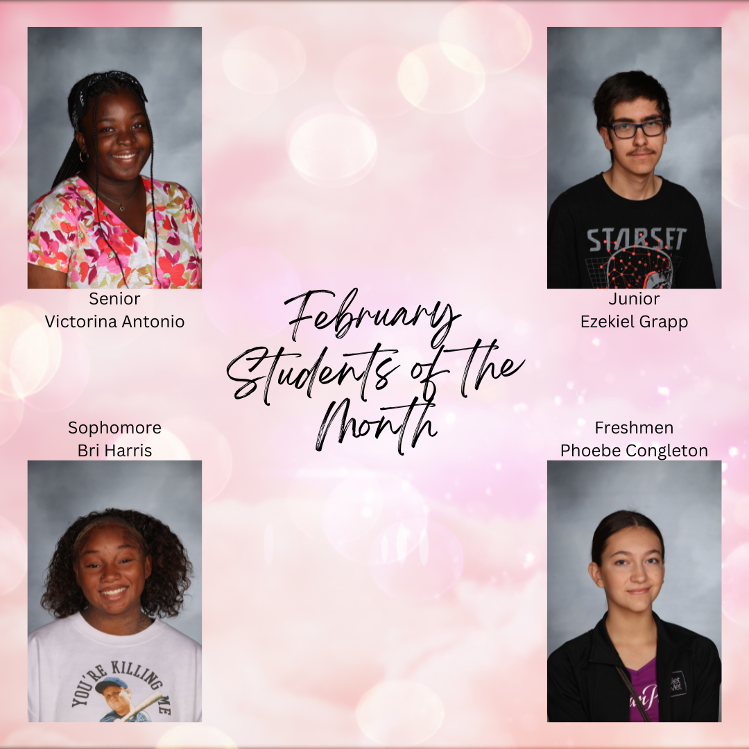 February Students of the Month