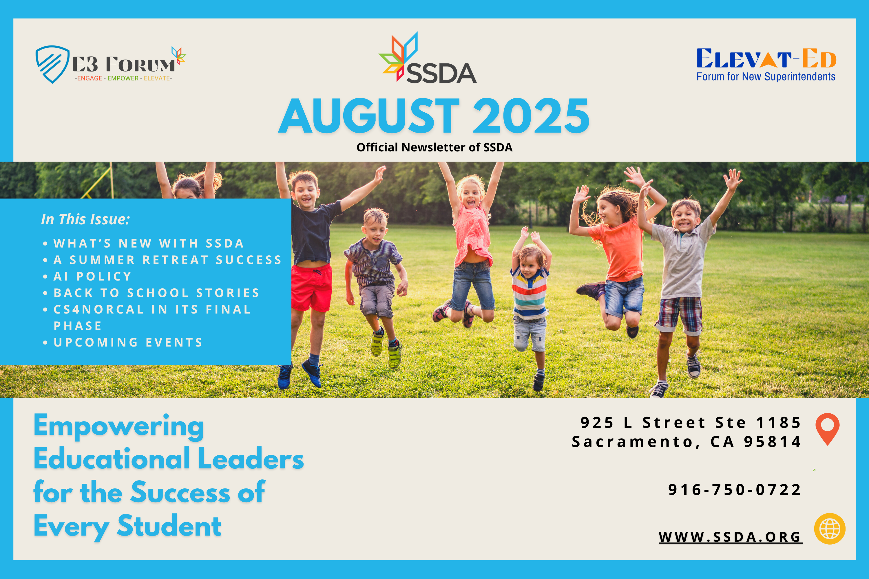August 2025 Newsletter