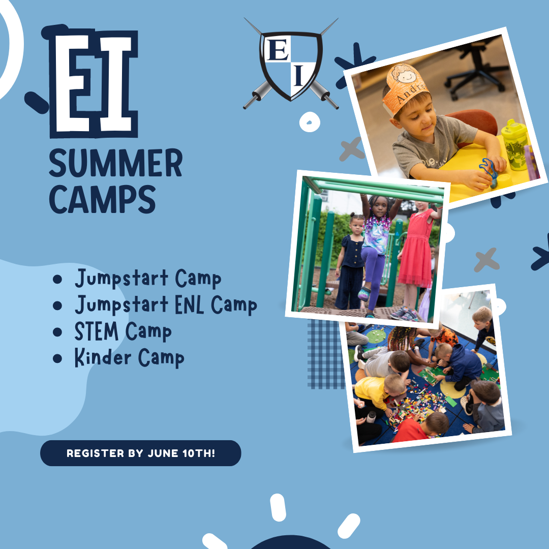 EI Summer Camps. All information is listed below.