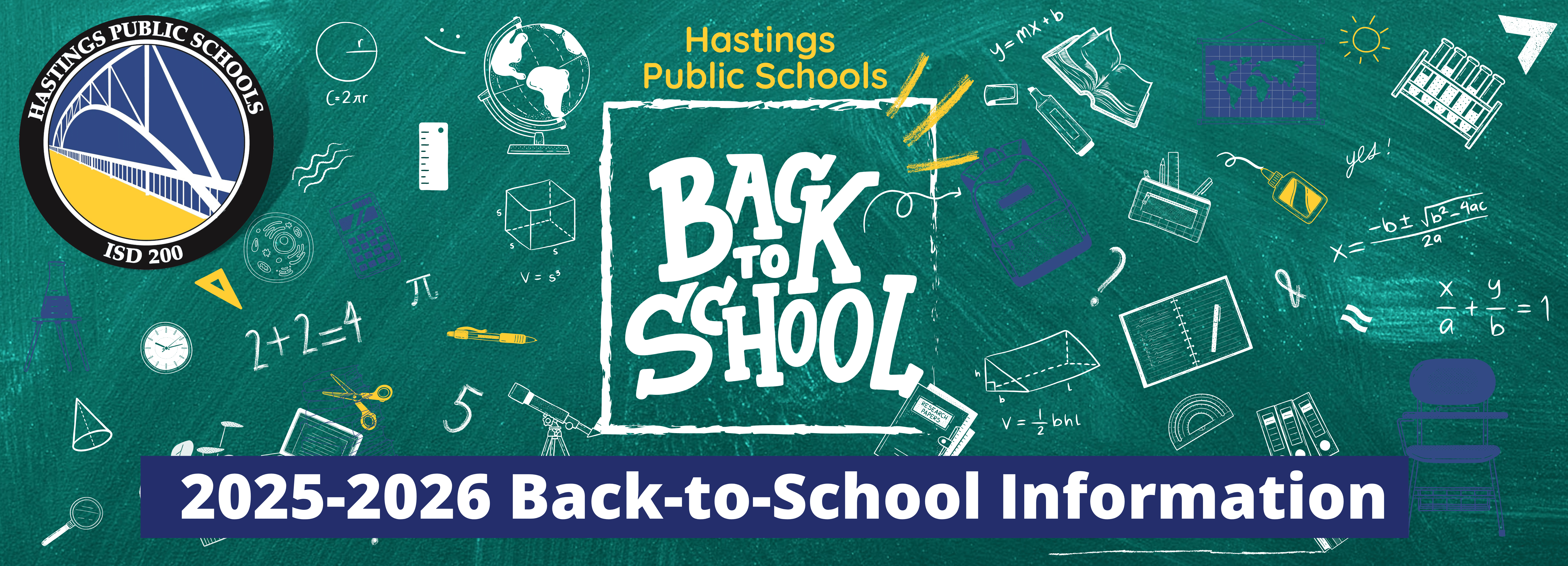 Back to school header