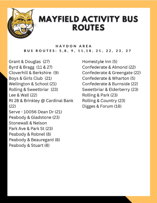 Bus Routes