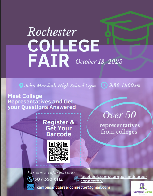 Rochester College Fair Flyer